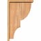 Ekena Millwork Ridgewood Smooth Corbel w/Backplate, Western Red Cedar, 5 1/2"W x 14"D x 22"H COR06X14X22RID01SWR - alternate 4